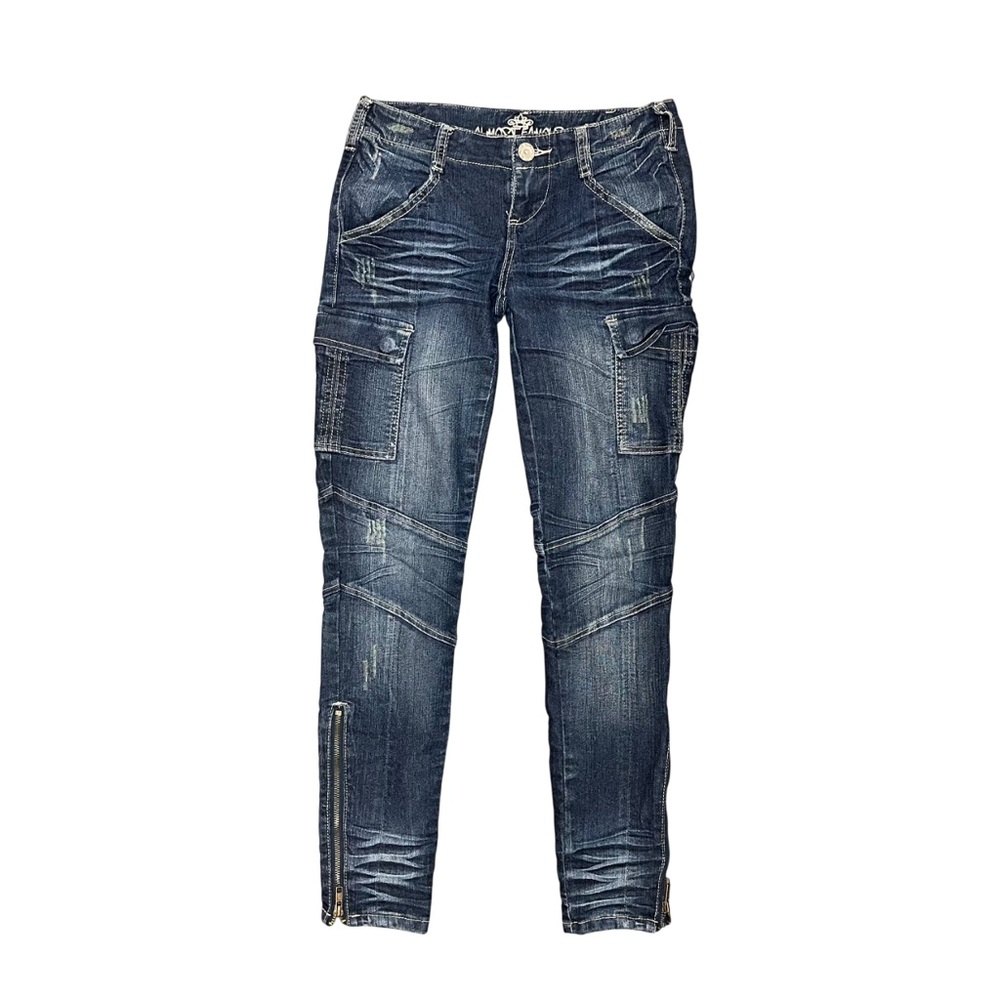 Almost Famous cargo skinny jeans